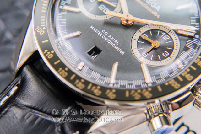 OMEGA手錶 SPEEDMASTER 超霸月球系列 超強夜光 歐米茄月球表 歐米茄計時男士腕表 歐米茄高端全自動機械男表  hds1459